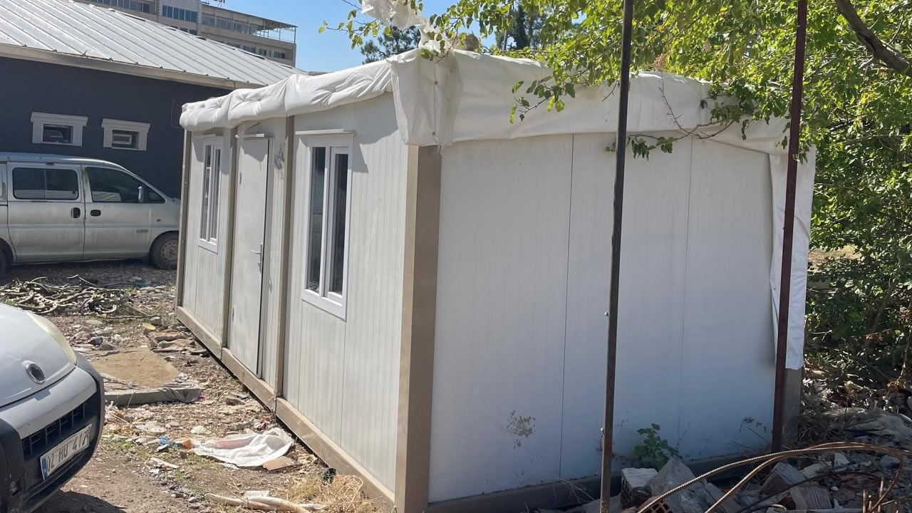 Konteynerden klima çalan hırsızlar kayıplara karıştı