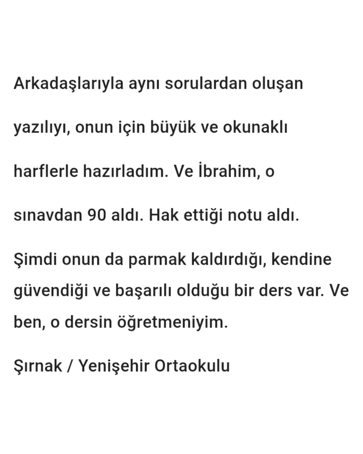 yenişh öğretmenm