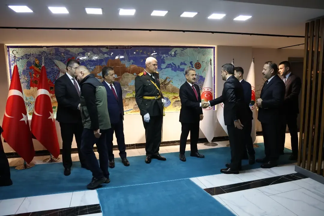 Vali Birol Ekici, 29 Ekim Tebriklerini Kabul Etti