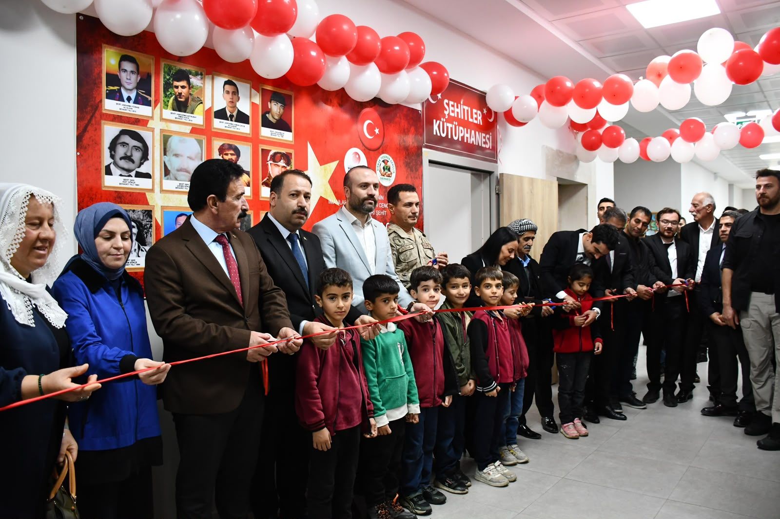 Beytüşşebap’ta Şehitler Kütüphanesi Açıldı