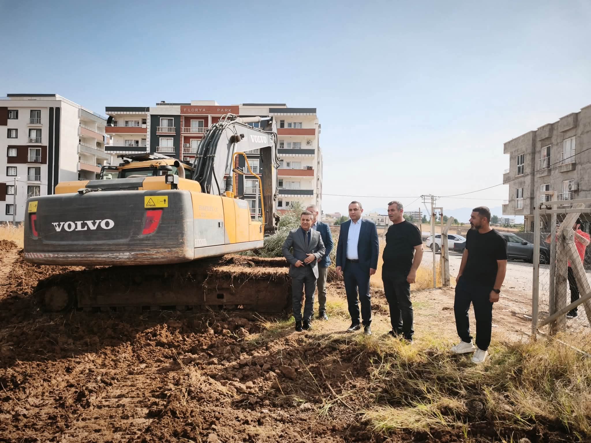 Silopi’de Okul İnşaatı Yerinde İncelendi